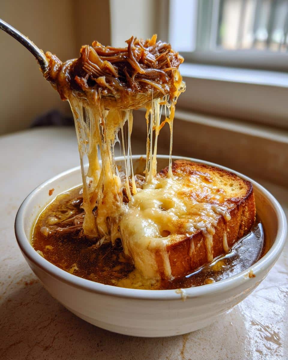 Best French Onion Short Rib Soup With Cheesy Gruyère Toast - detail 1