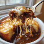 Best French Onion Short Rib Soup With Cheesy Gruyère Toast