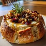 Baked Brie in Bread Bowl