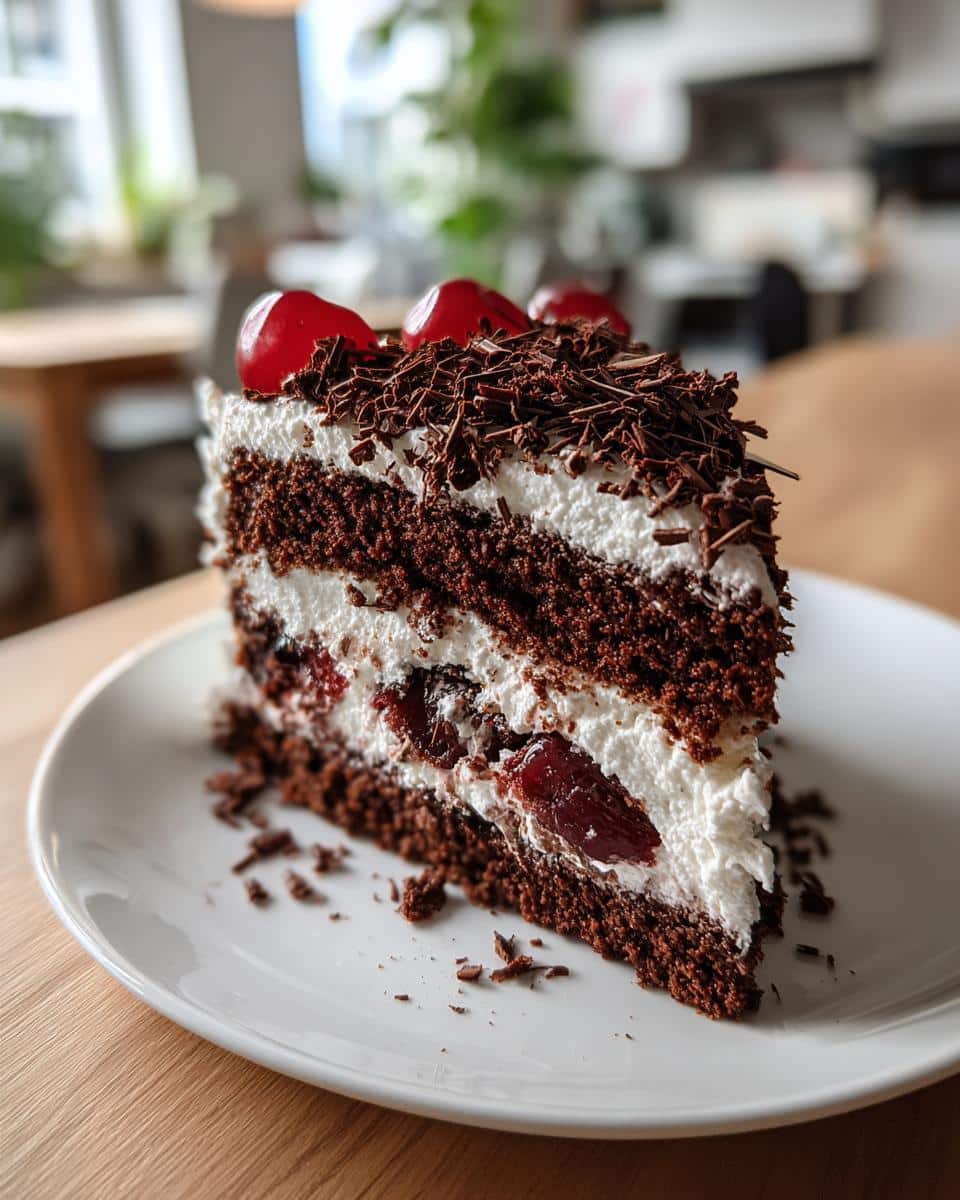 Black forest cake - detail 1