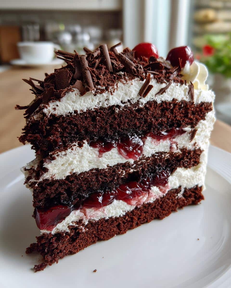 Black forest cake - detail 2