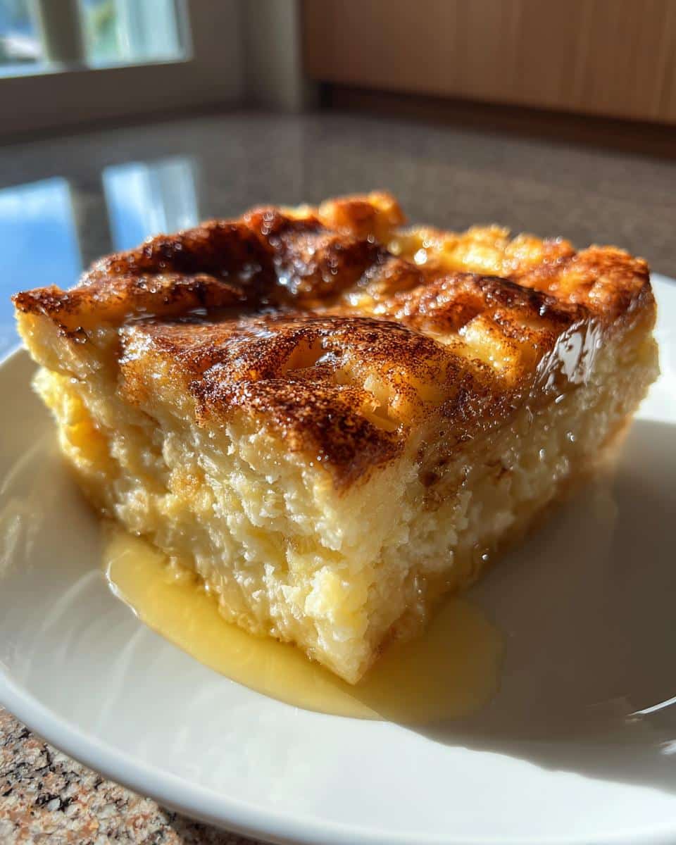 Bread pudding - detail 2
