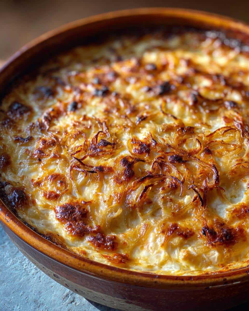 Caramelized Onion and Gruyere Dip - detail 2