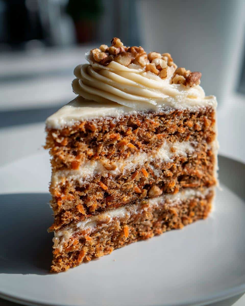 Carrot cake - detail 1