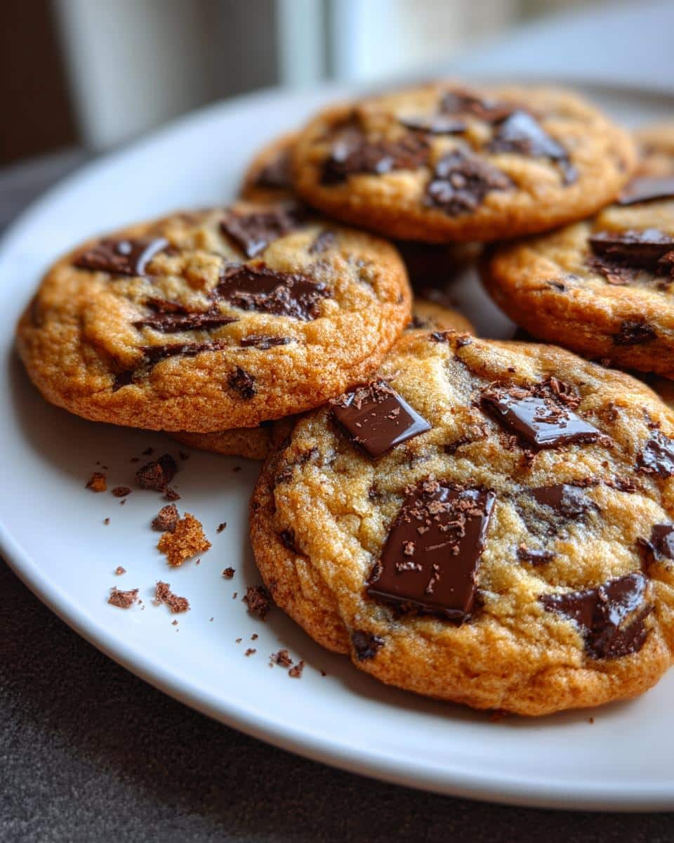 Chocolate chunk cookies - detail 2