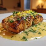 Creamy Lemon Butter Salmon Recipe