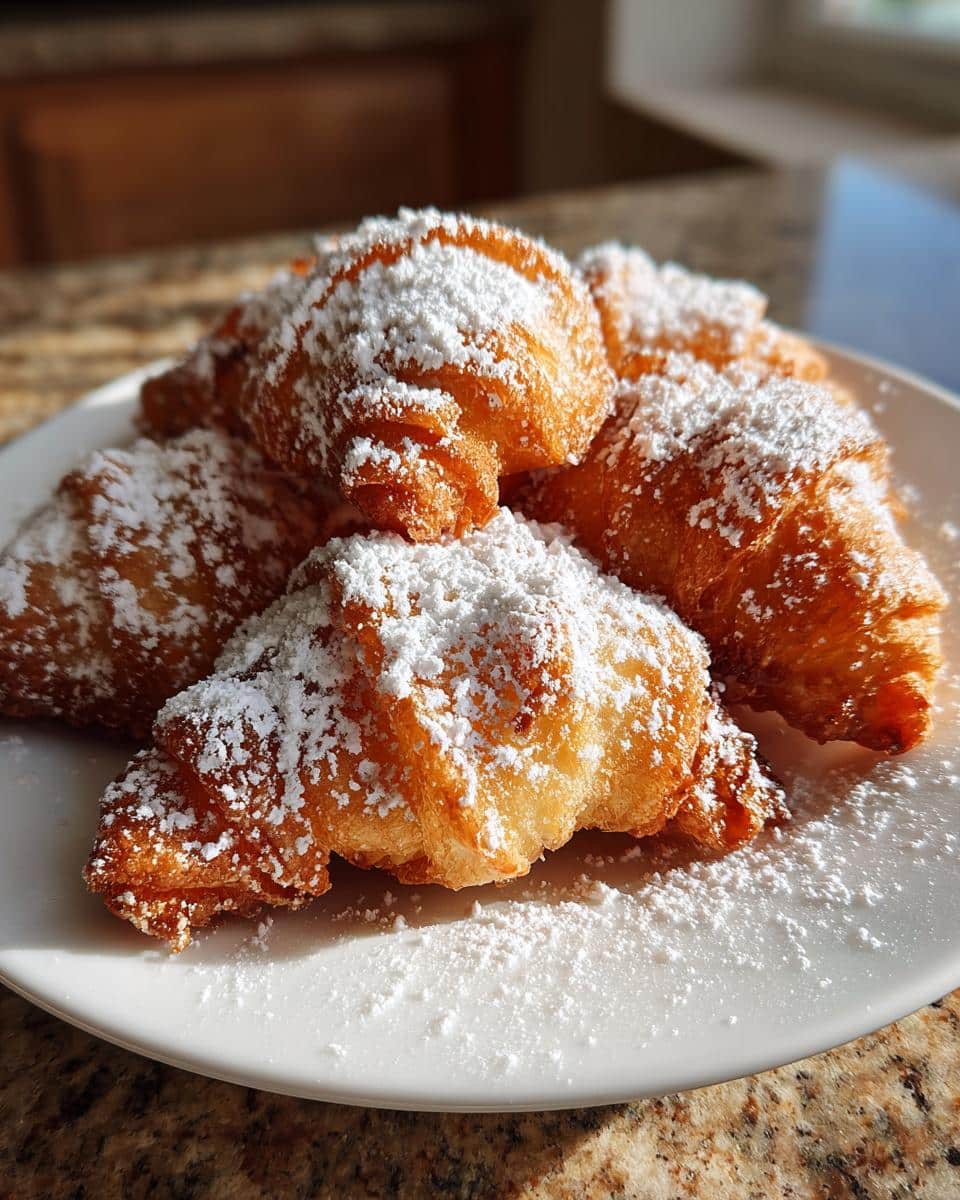 Fried Croissant Beignets - detail 2