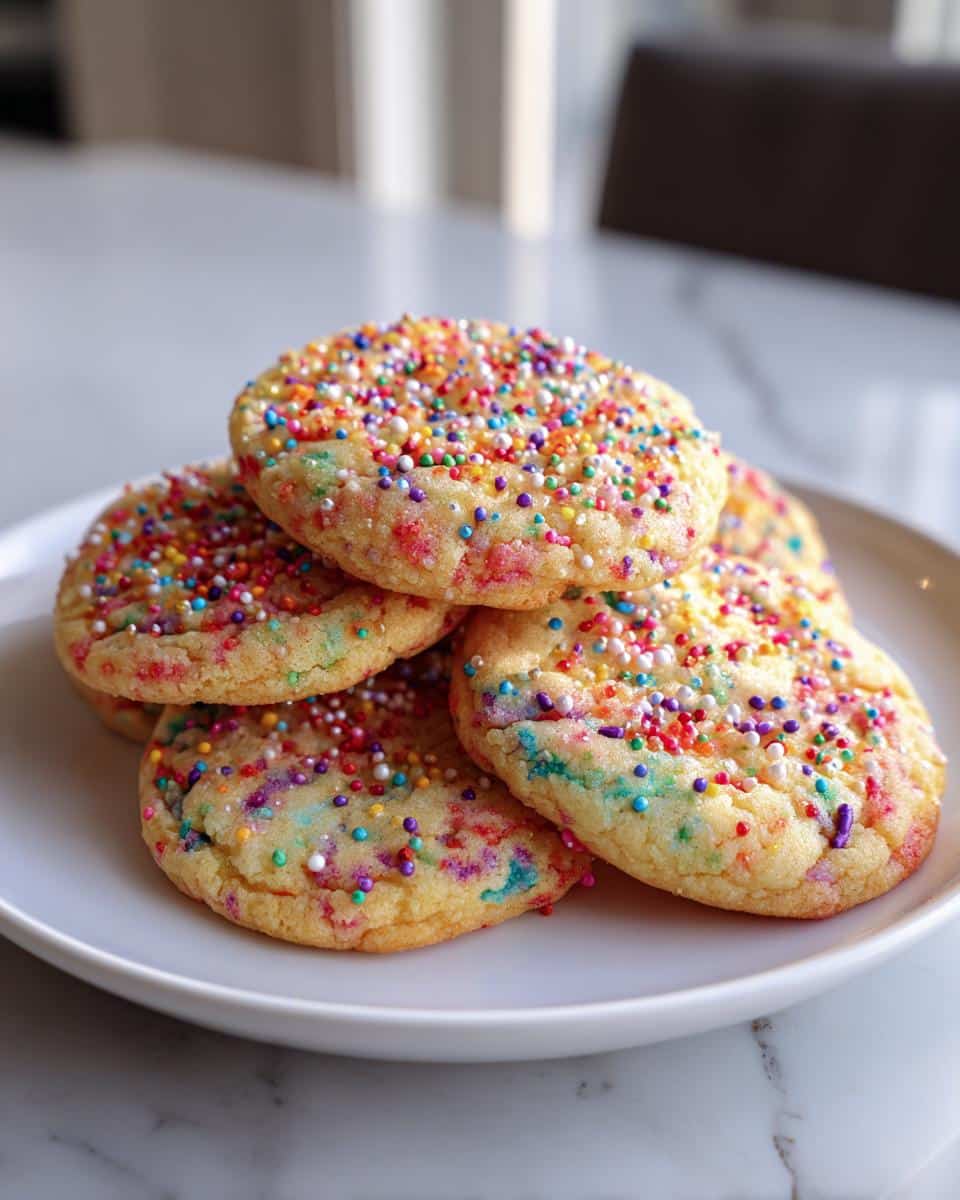 Funfetti sugar cookies - detail 1