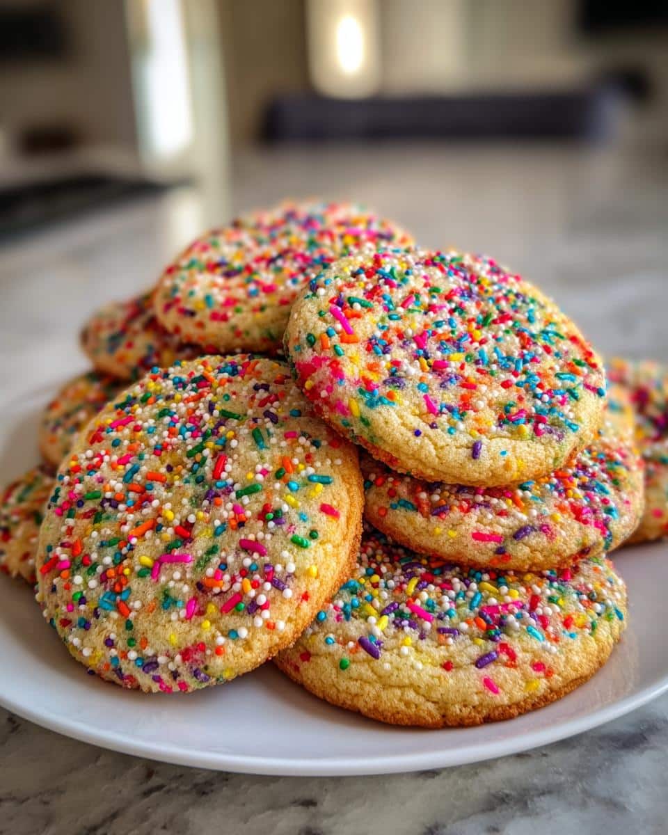 Funfetti sugar cookies - detail 2