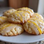 Lemon glaze cookies