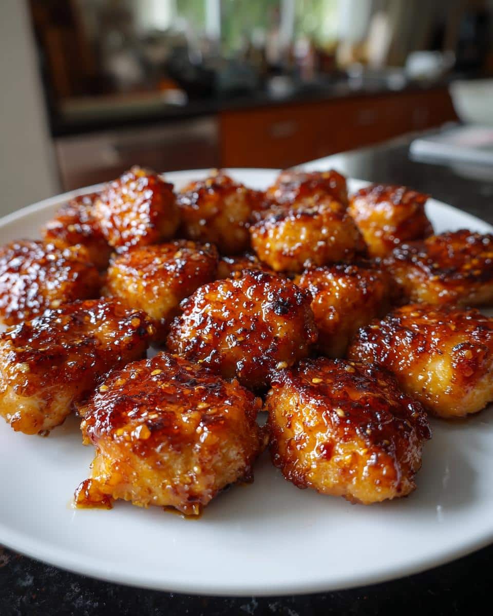 Maple Garlic Chicken Bites - detail 1