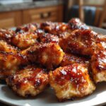 Maple Garlic Chicken Bites