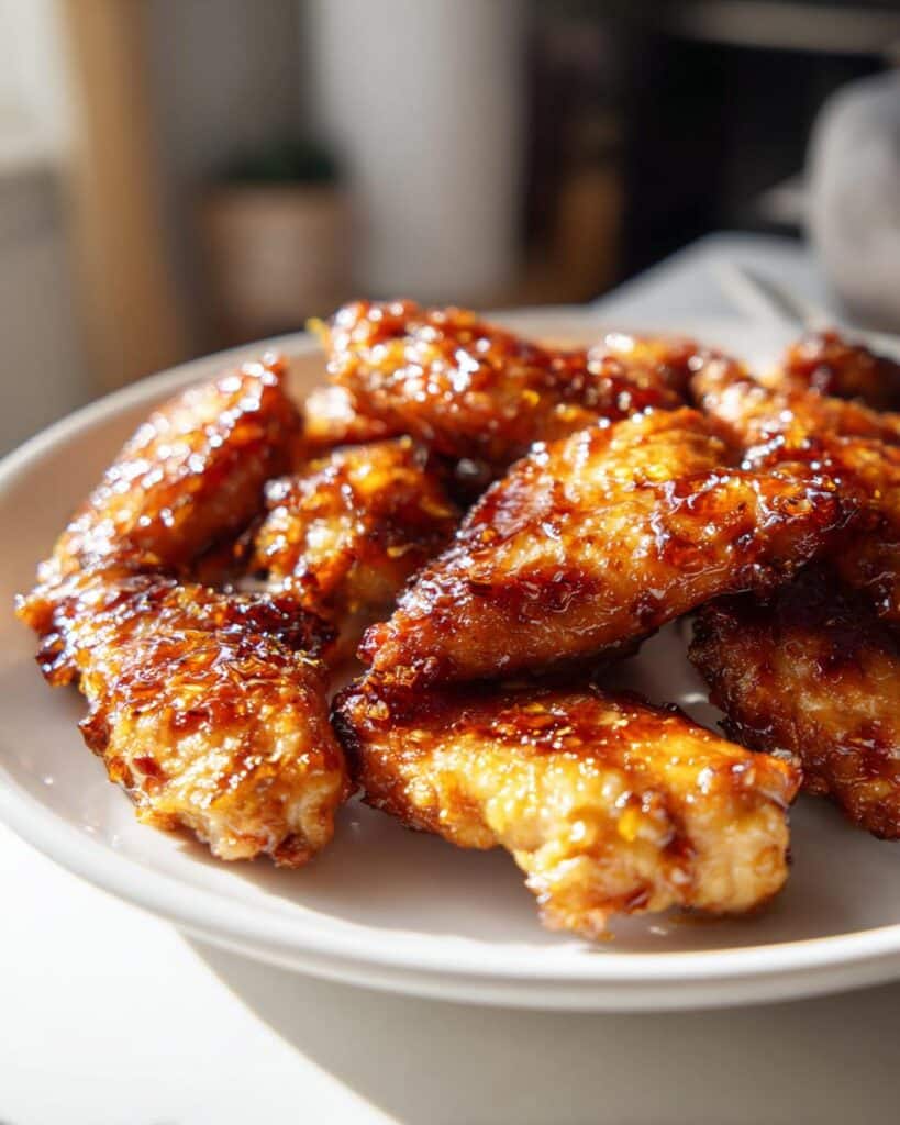 Maple Garlic Chicken Bites