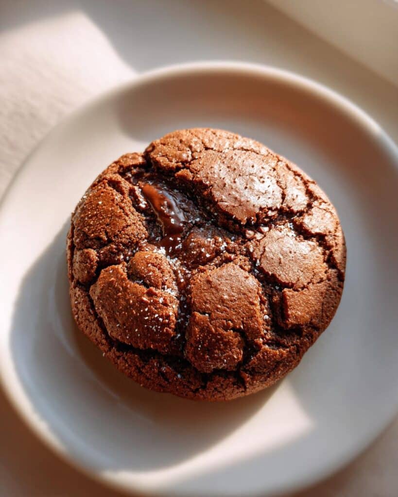 Molten lava cookies