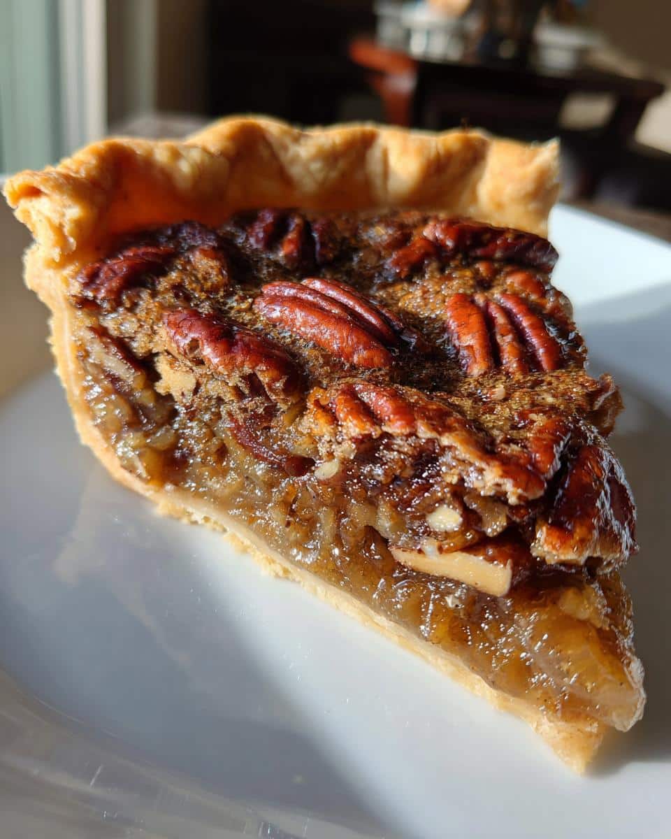 Pecan pie - detail 1