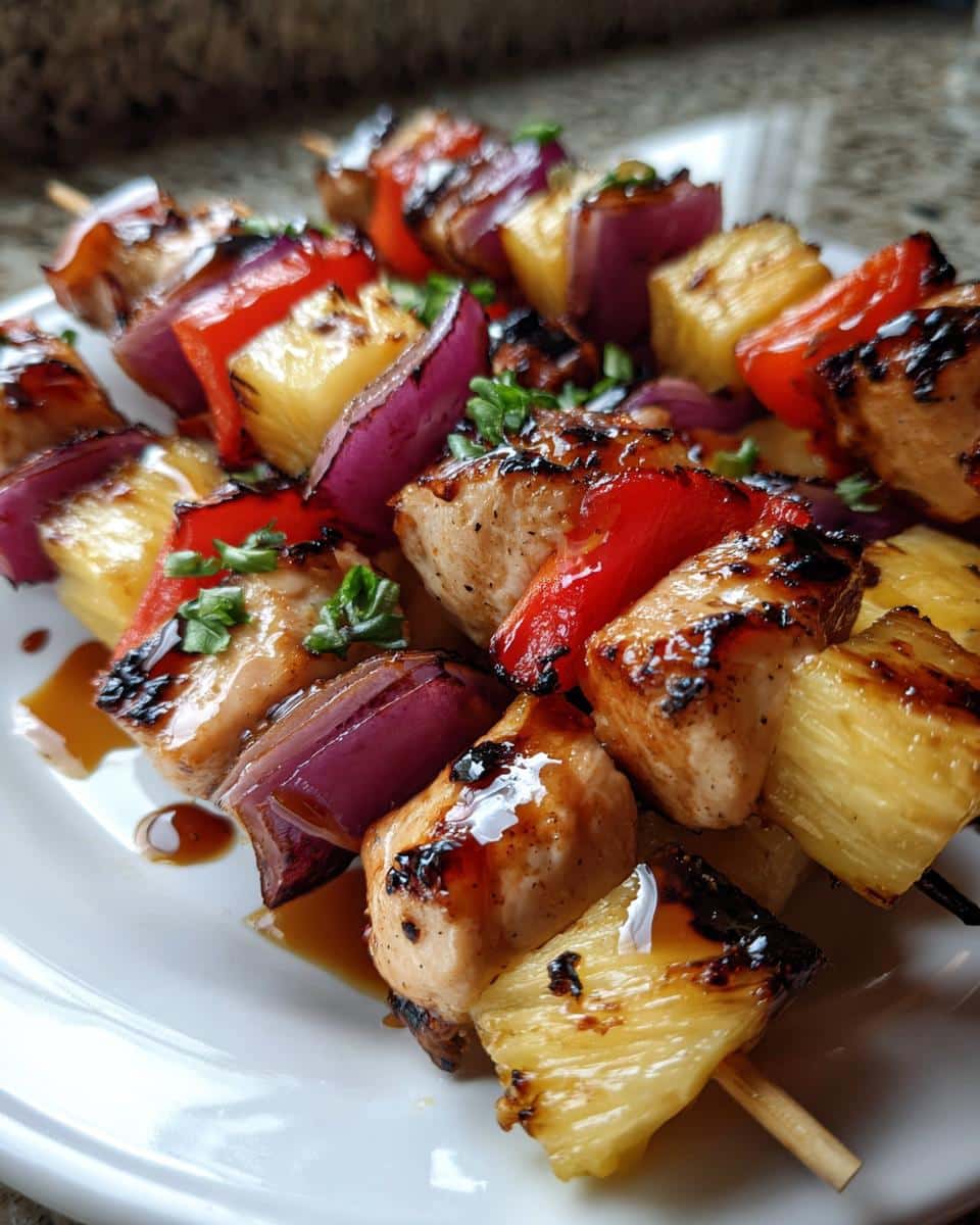 Pineapple Chicken Kabobs - detail 2