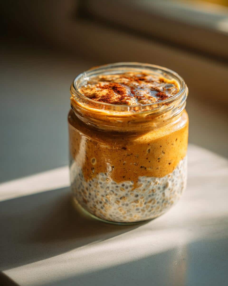 Pumpkin Spice Overnight Oats - detail 1