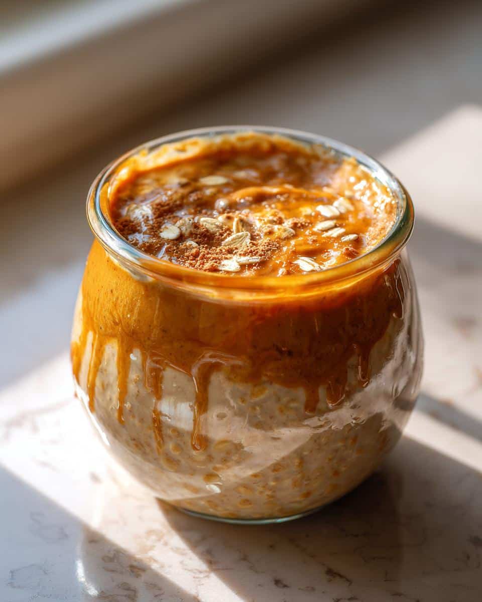 Pumpkin Spice Overnight Oats - detail 2