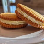 Vanilla cream sandwich cookies