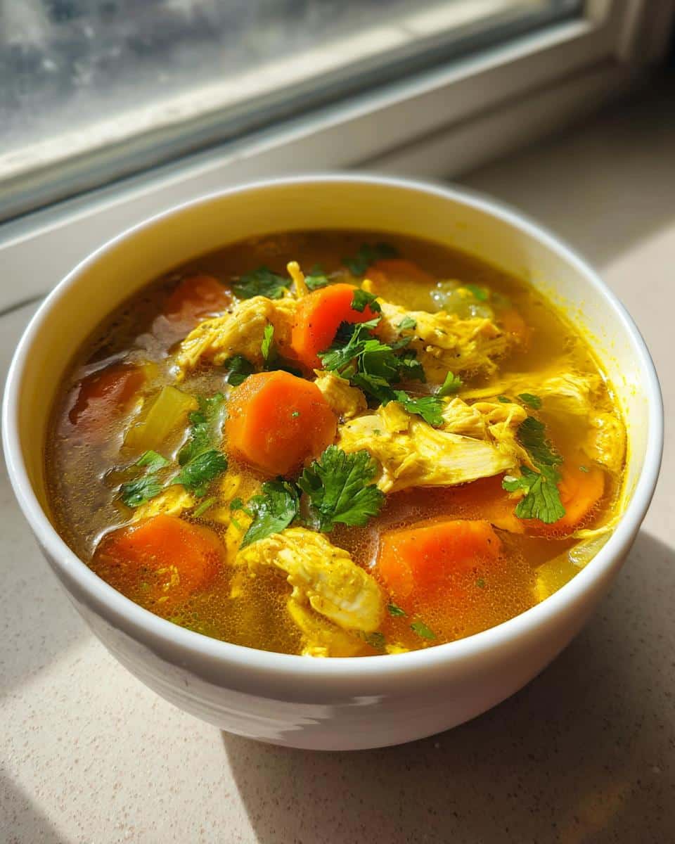 turmeric Chicken Soup Recipe - detail 1