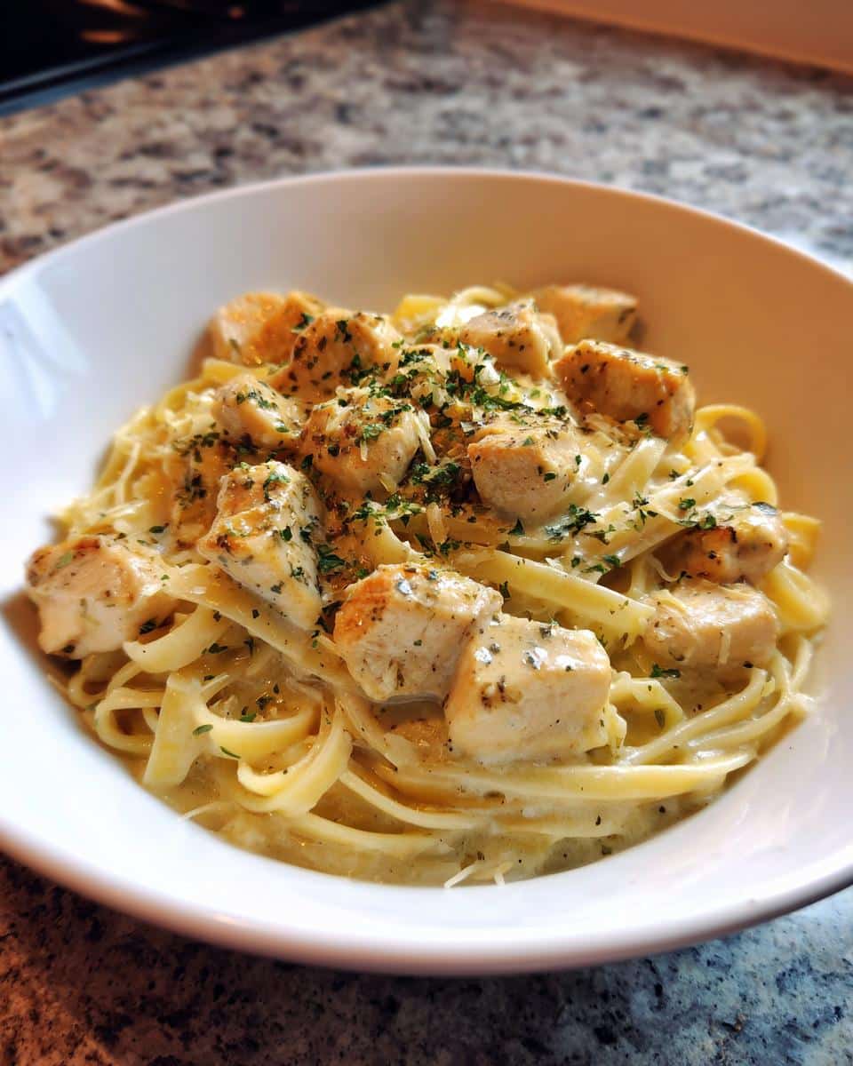 15-Minute Creamy Chicken Pasta