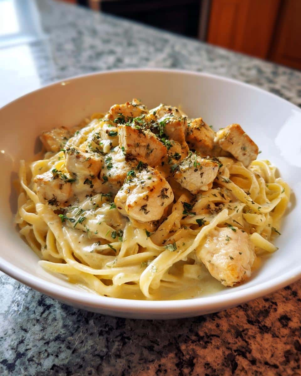 15-Minute Creamy Chicken Pasta