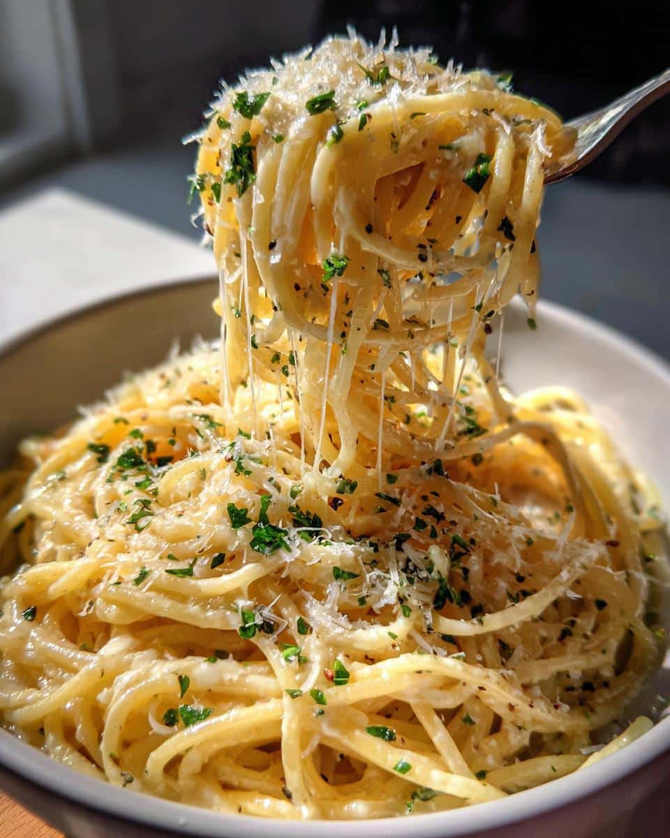 15-Minute Creamy Garlic Pasta - detail 2