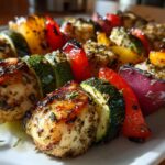 30-Minute Chicken and Veggie Skewers