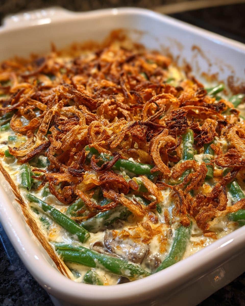 Classic Green Bean Casserole - detail 1
