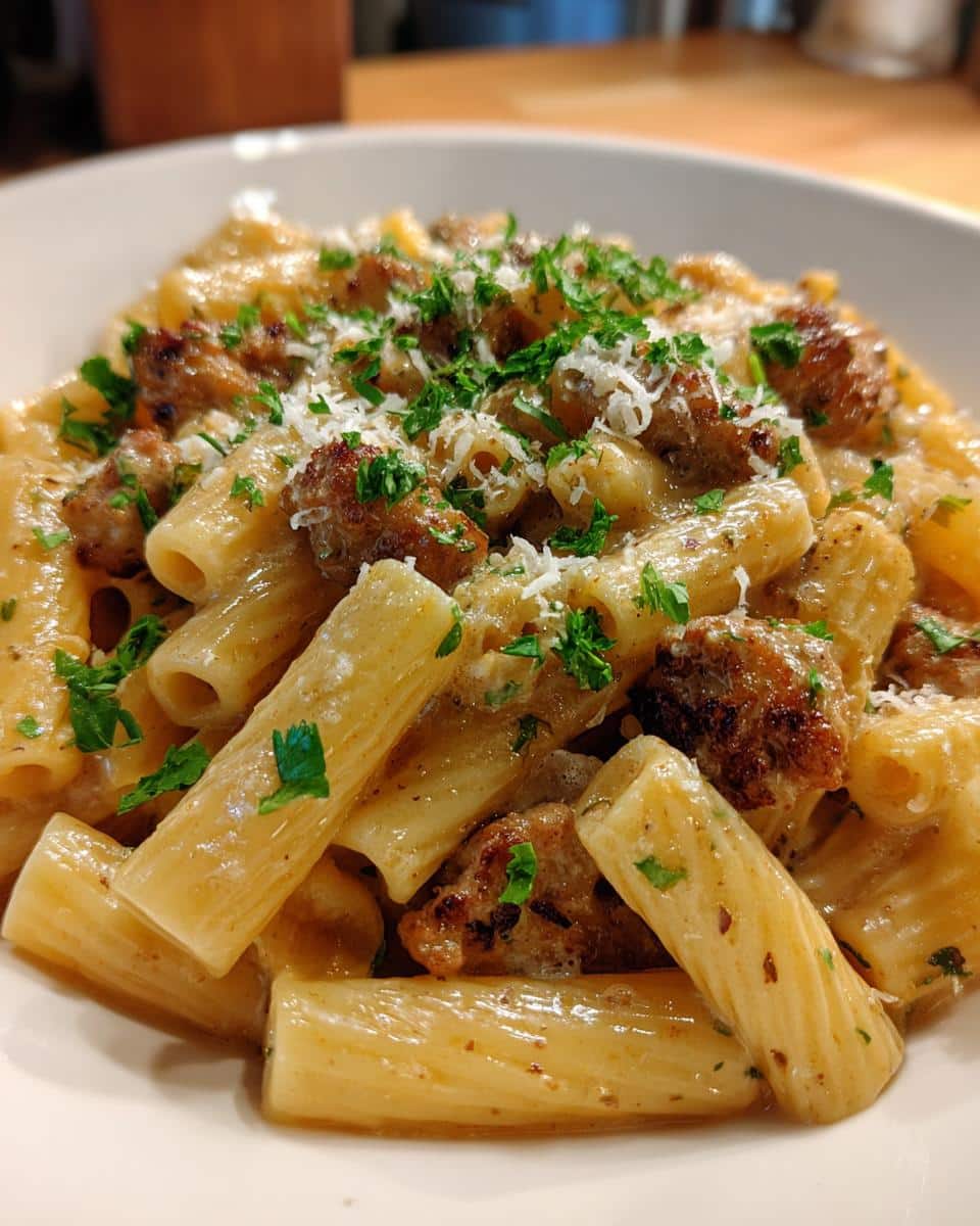 Creamy Italian Sausage Pasta - detail 1