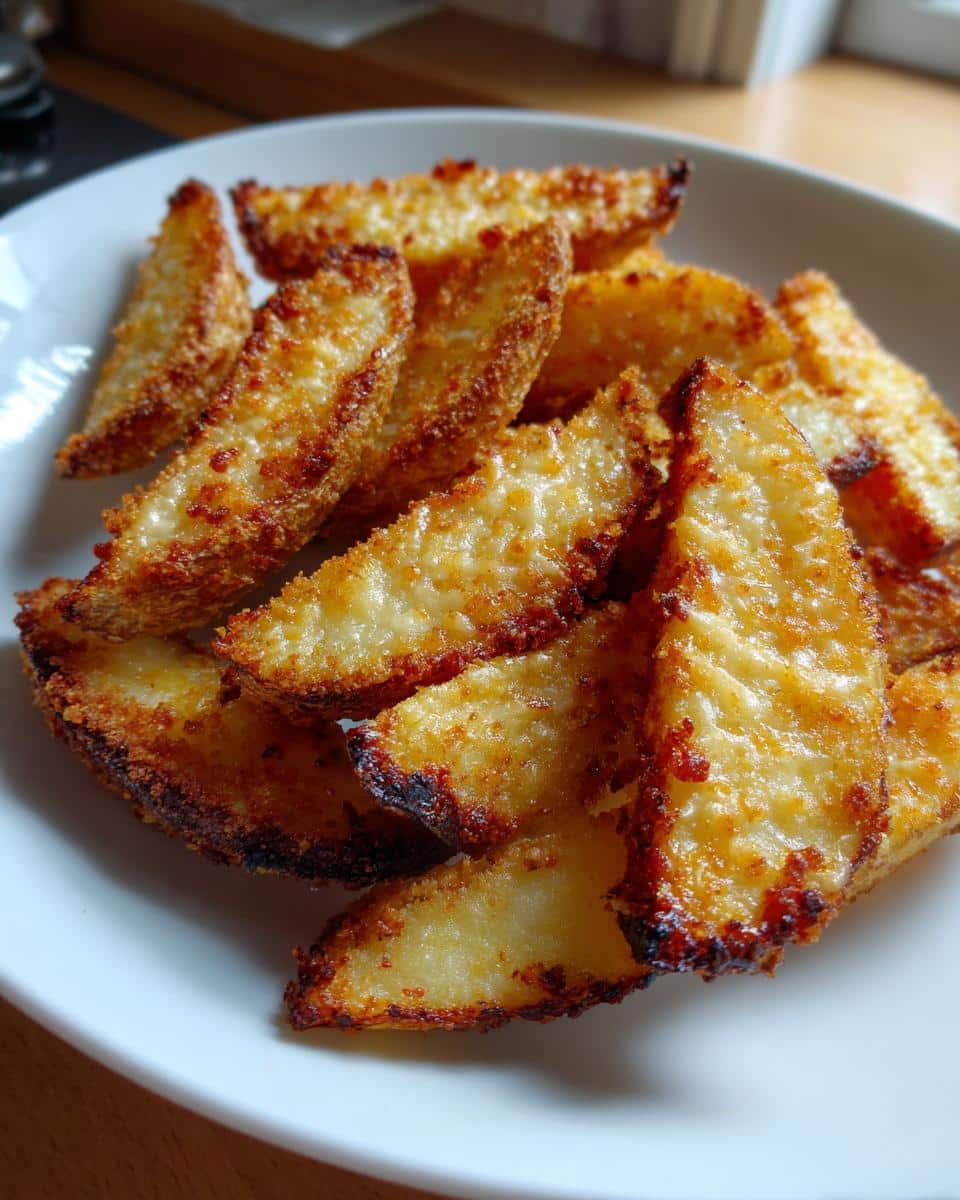 Crispy Parmesan Crusted Potatoes - detail 1