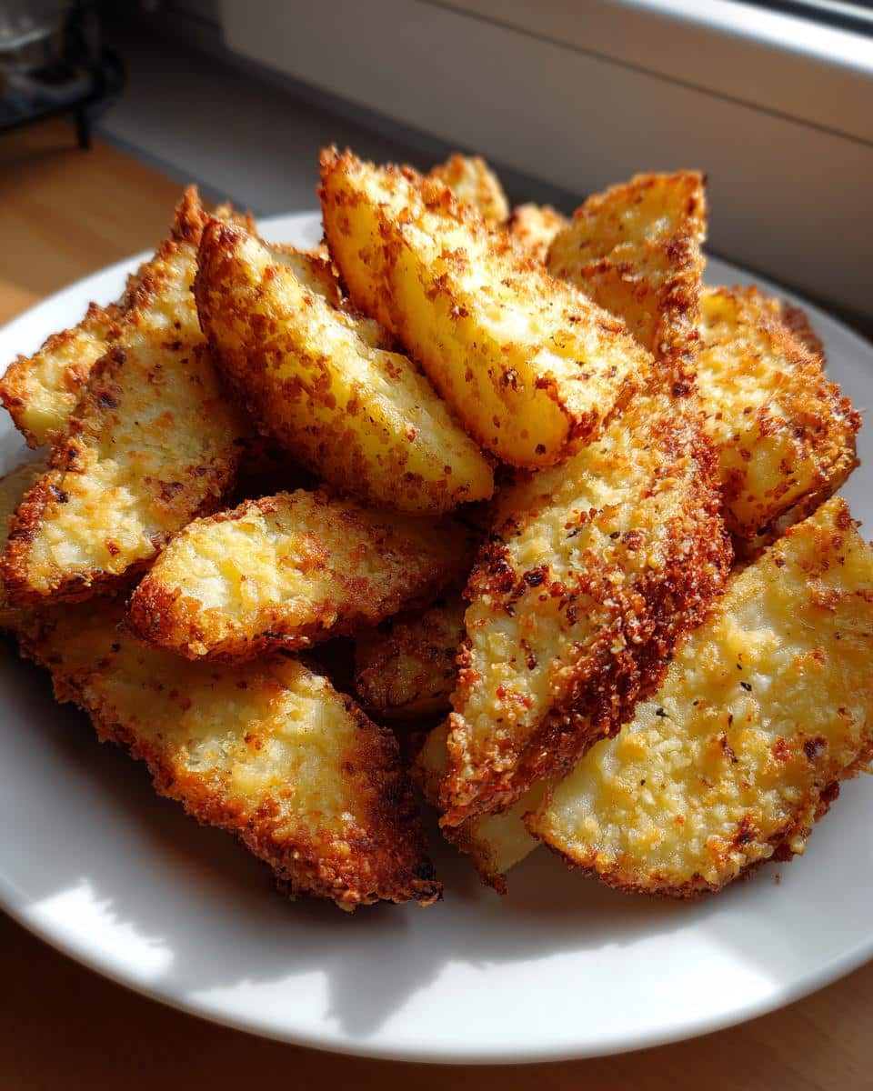 Crispy Parmesan Crusted Potatoes - detail 2