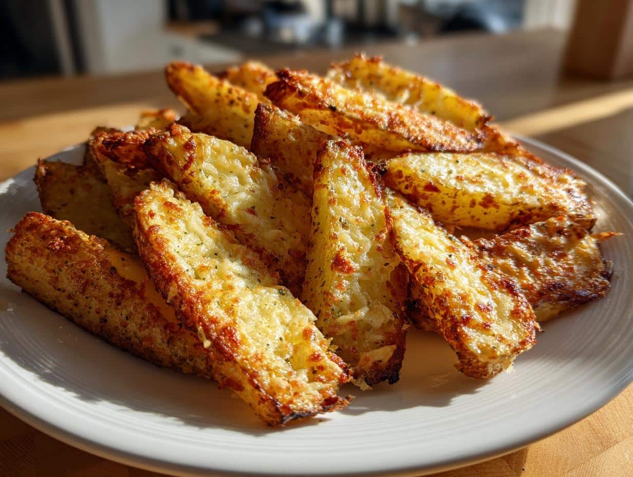 Crispy Parmesan Crusted Potatoes