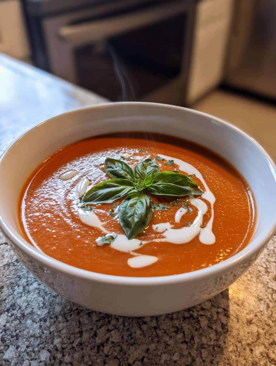 Dairy-Free Creamy Tomato Soup - detail 1