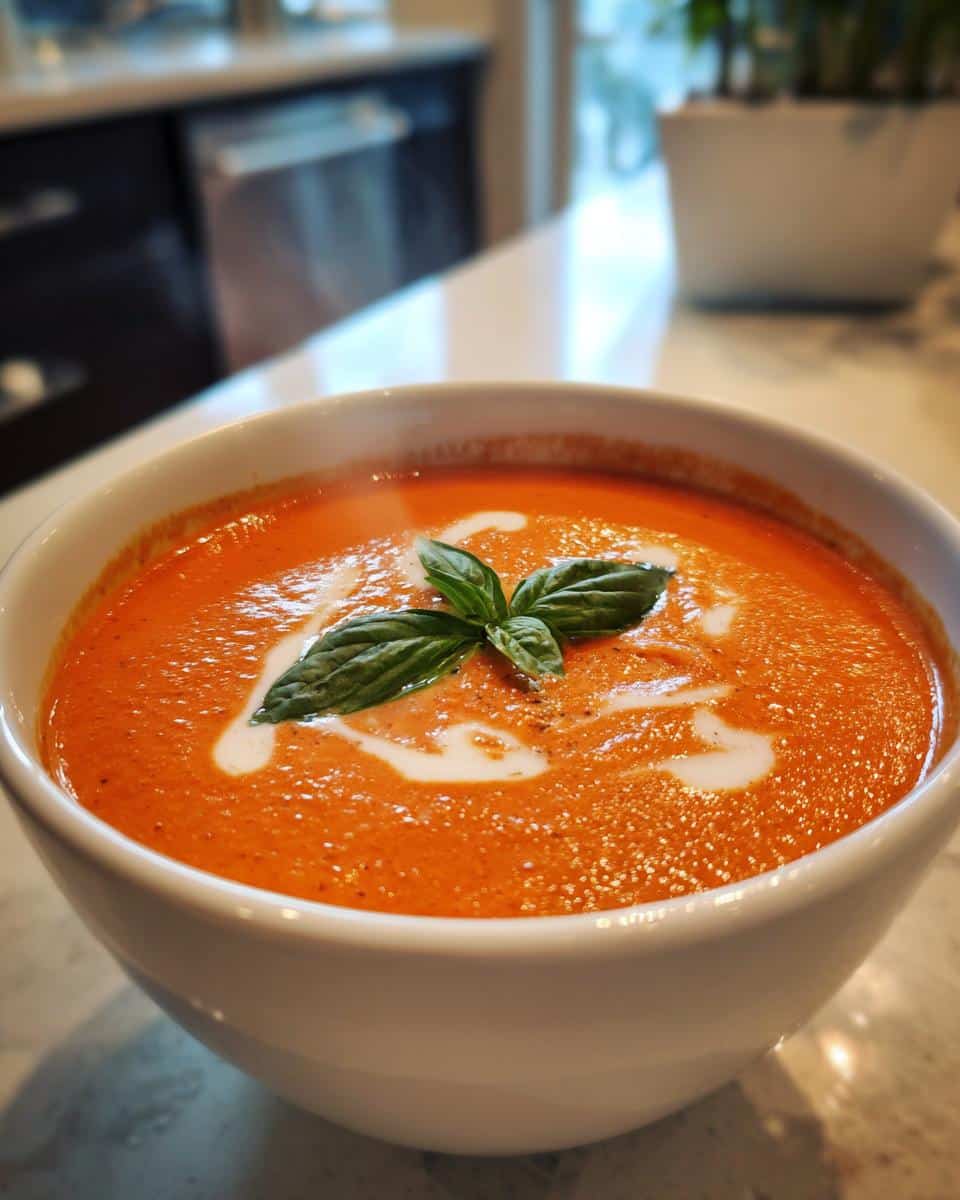 Dairy-Free Creamy Tomato Soup - detail 2