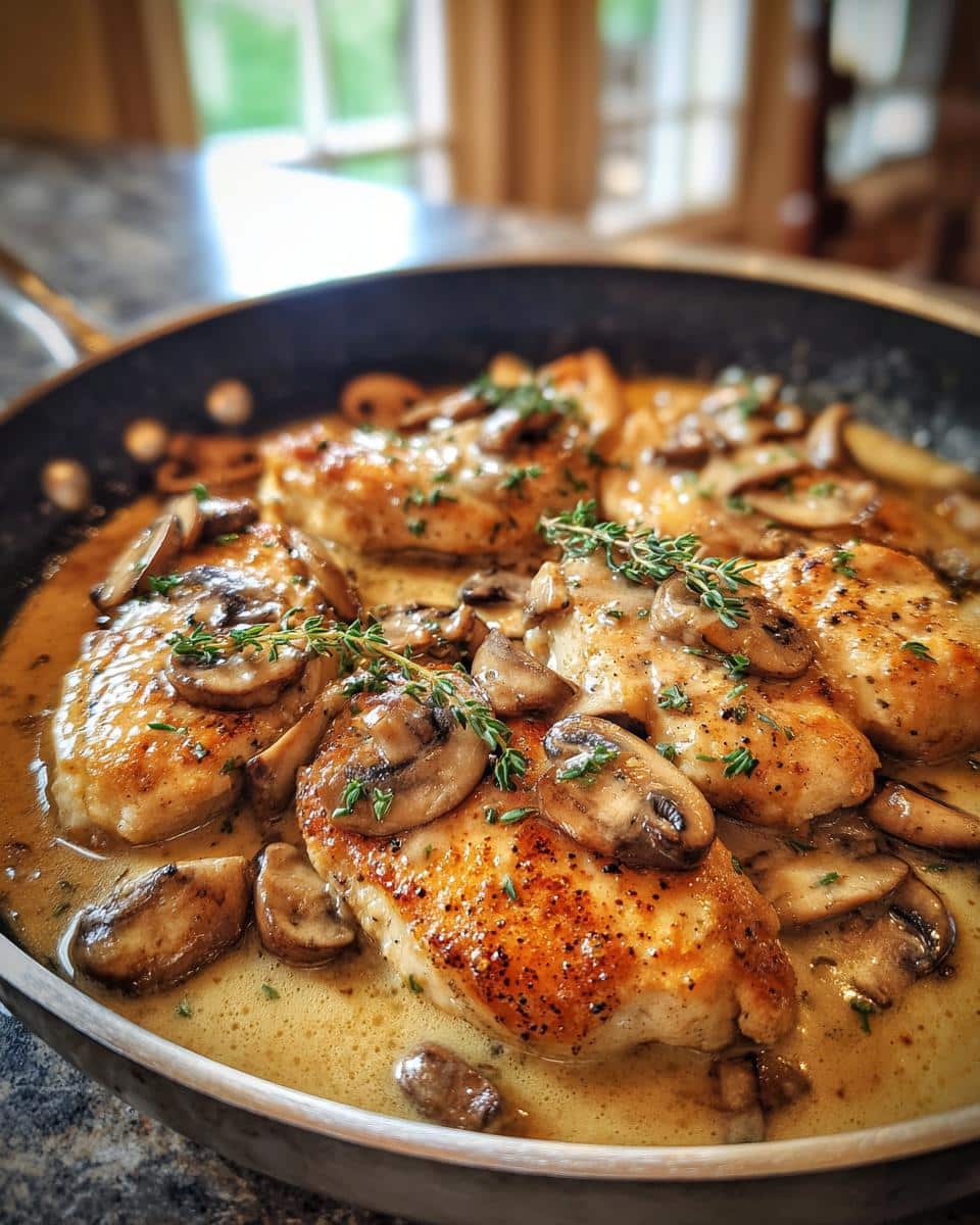 Easy Skillet Chicken Marsala - detail 1