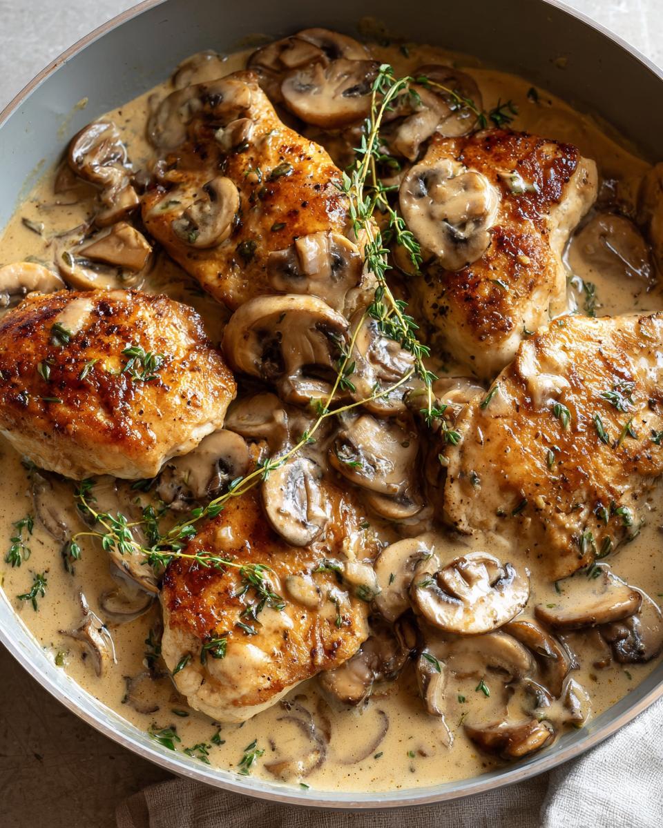 Easy Skillet Chicken Marsala - detail 2