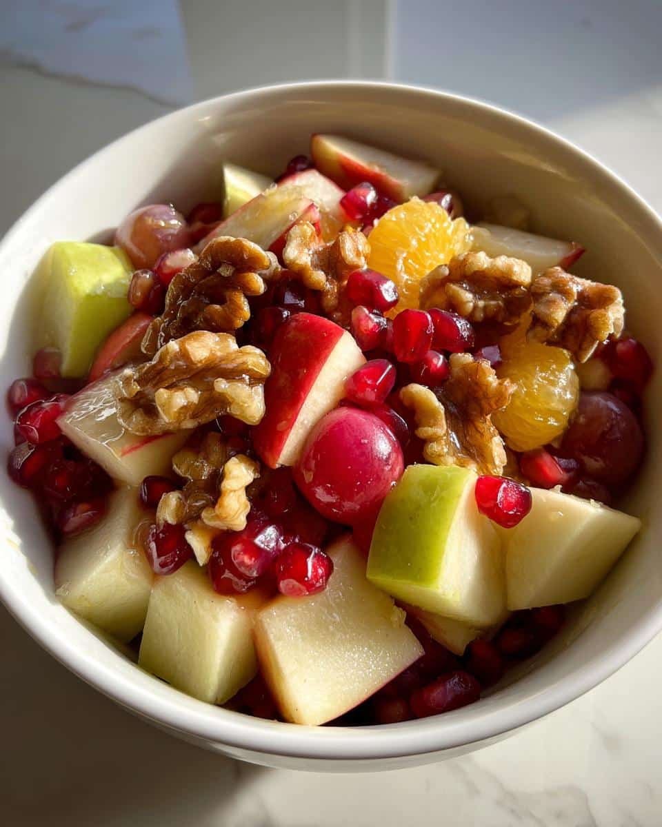Fall Fruit Salad - detail 1