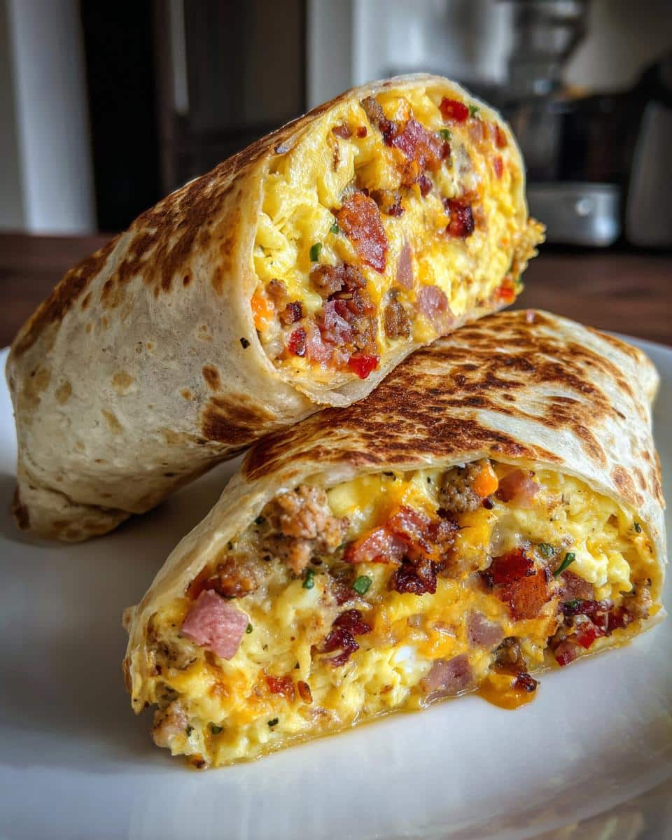 Freezer-Friendly Breakfast Burritos - detail 1