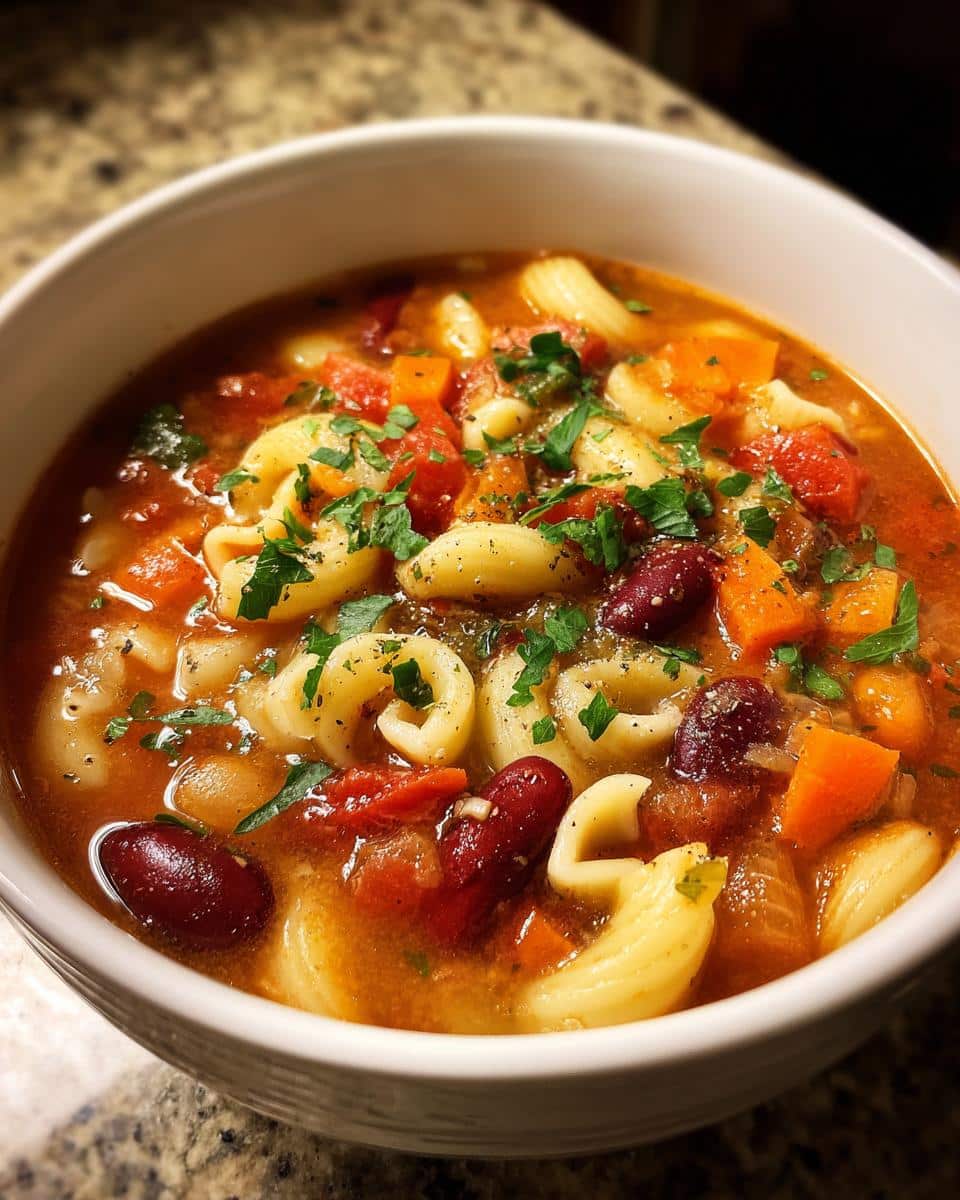 Hearty Minestrone Soup