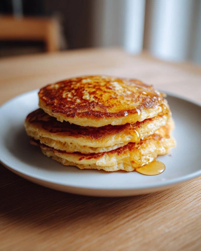 High-Protein Cottage Cheese Pancakes