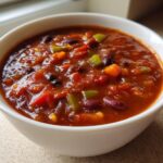 High-Protein Vegetarian Chili