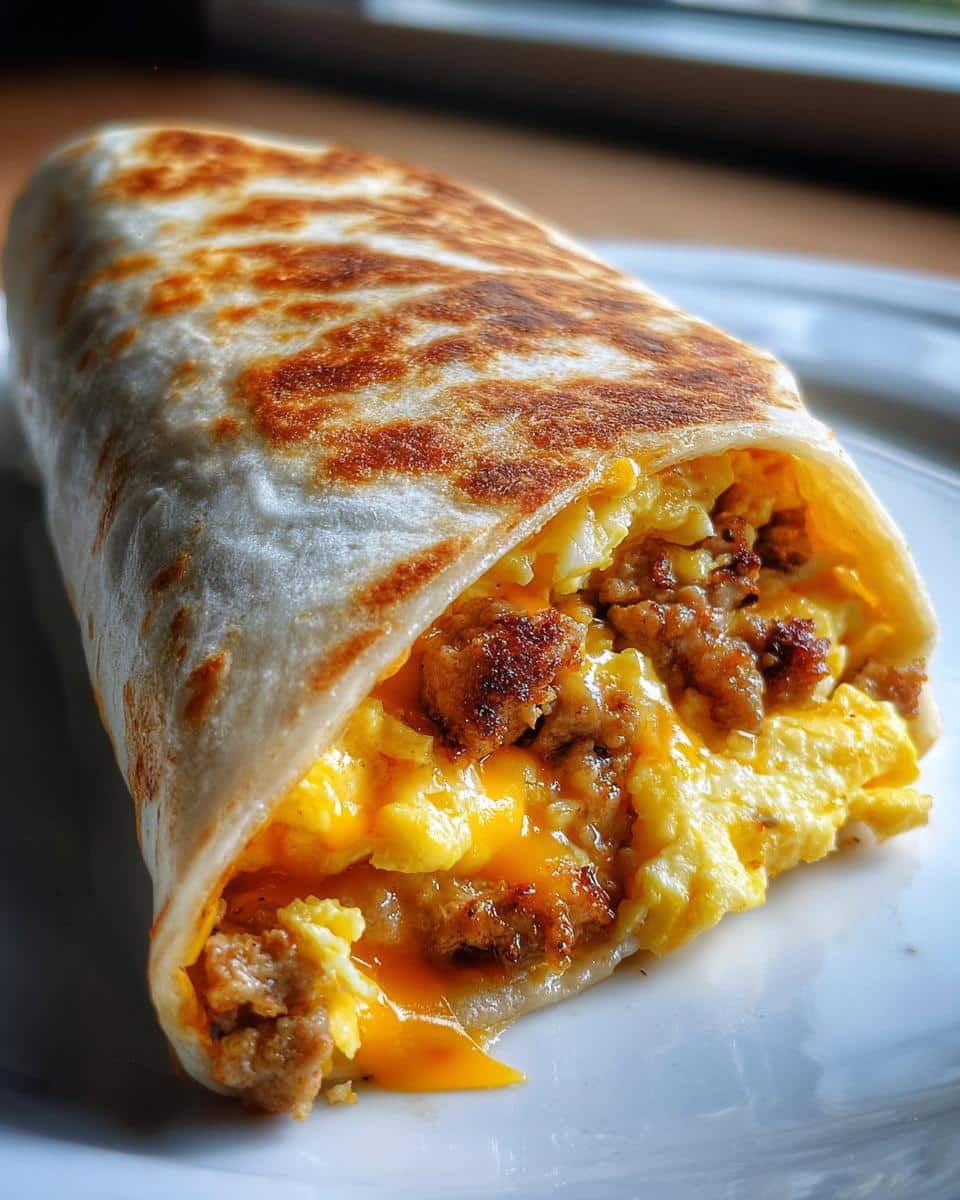 Meal Prep Breakfast Burritos - detail 1