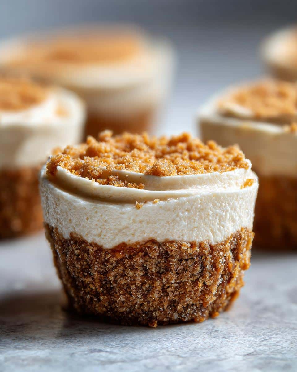 No-Bake Mini Cheesecake Cups - detail 1