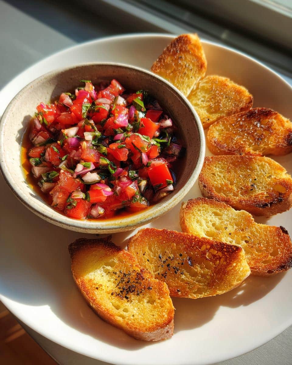 No-Cook Bruschetta Dip - detail 1