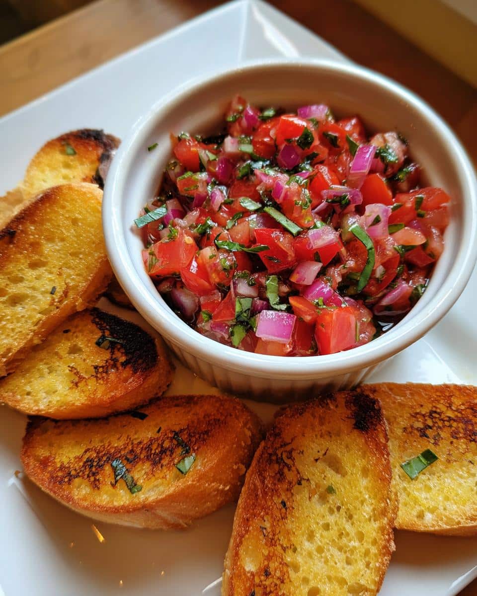 No-Cook Bruschetta Dip - detail 2