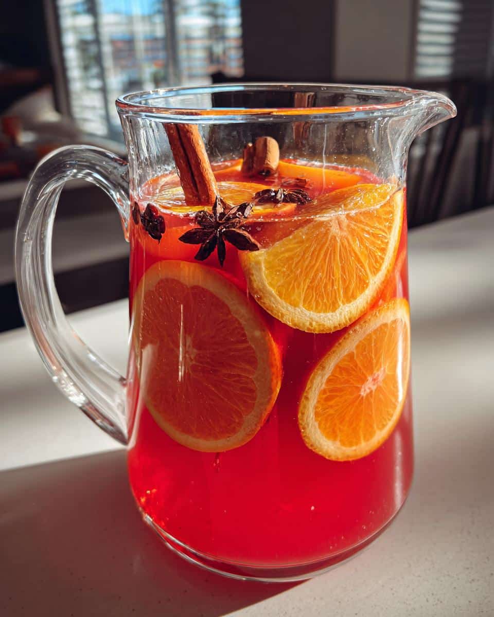 Non-Alcoholic Holiday Apple Punch - detail 1