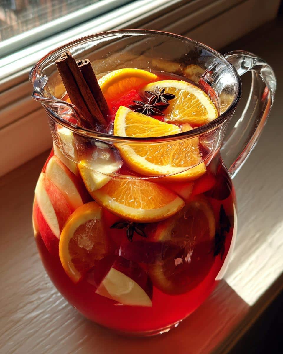 Non-Alcoholic Holiday Apple Punch - detail 2