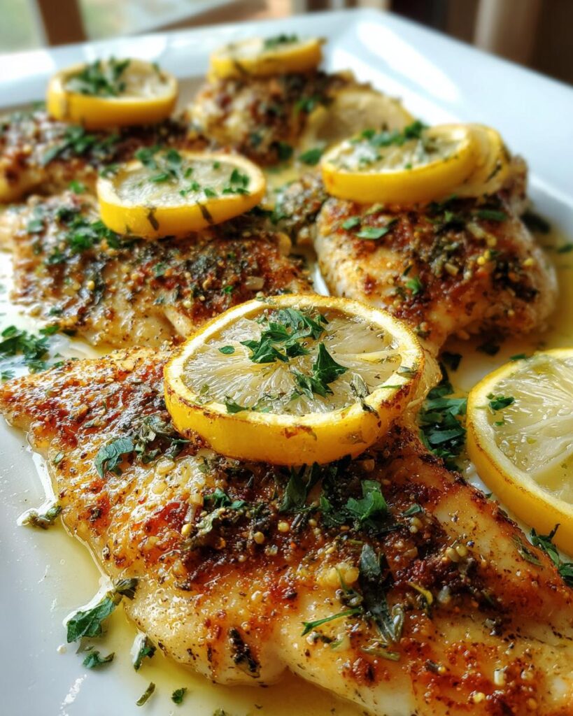 One-Pan Lemon Herb Tilapia
