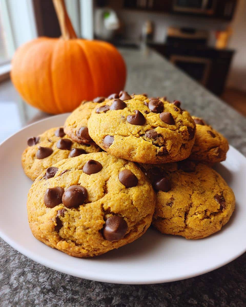 Pumpkin Chocolate Chip Cookies - detail 1